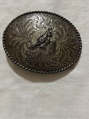 Rodeo/cowboy belt buckle
